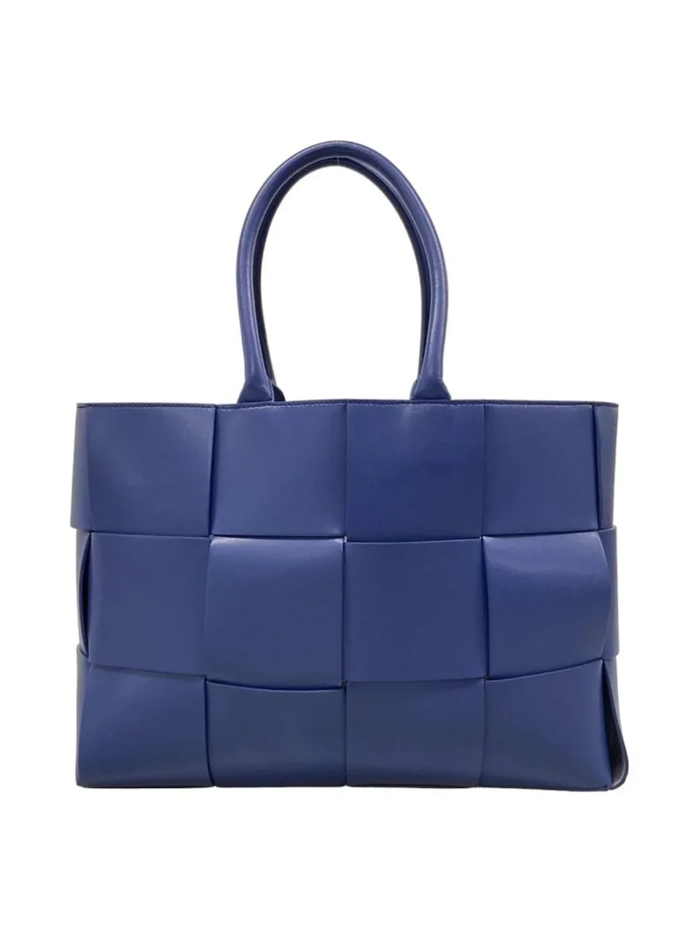 Bottega Veneta Tote Bag the Alco Blue Leather